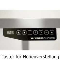 Kerkmann Schreibtisch Move 1, 3605, Weiß, Elektrisch Höhenverstellbar, 180 X 72-120 X 80cm -Geschäft Für Bürobedarf e4810bdb43cf34ef67303b1dad71863229a0d6ba schreibtisch kerkmann move 1 3605 weiss