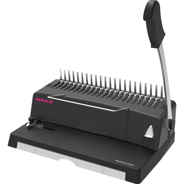 Renz Private Bind Plastikbindegerät A4 21 Ringe 3 Renz Private Bind Plastikbindegerät A4 21 Ringe