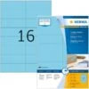 Herma Universaletiketten 4258 Special, Blau, 105 X 37mm, 100 Blatt, 1600 Stück -Geschäft Für Bürobedarf e9b828c556d3a6b4838d944e2b28343e79d8f604 universaletiketten herma 4258 special blau