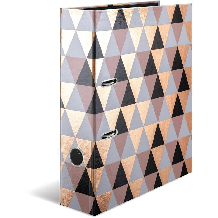 Herma Ordner 7034 Abstract, Karton, A4, 7cm, Abstraktes Rauten-Muster 3 Herma Ordner 7034 Abstract, Karton, A4, 7cm, Abstraktes Rauten-Muster