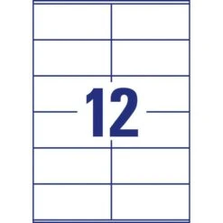 Zweckform Universaletiketten 3424-10, Weiß, 105 X 48mm, 10 Blatt, 120 Stück 12 Zweckform Universaletiketten 3424-10, Weiß, 105 X 48mm, 10 Blatt, 120 Stück -Geschäft Für Bürobedarf ec7e85962e9a419aff0b79761900eb6b4bddc10a universaletiketten zweckform 3424 10 weiss
