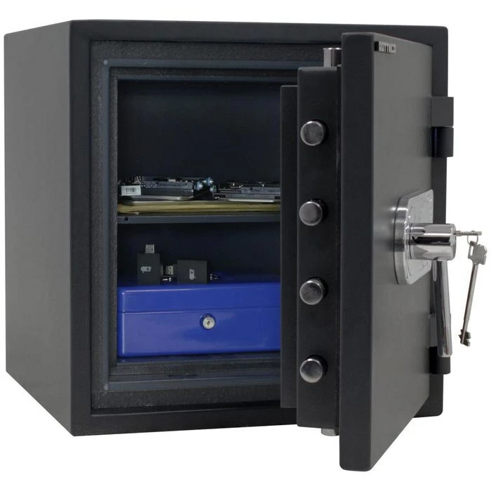 Rottner Tresor FireProfi 50 Premium, EN 1, 49 X 48cm, Mit Doppelbartschloss, 106kg 3 Rottner Tresor FireProfi 50 Premium, EN 1, 49 X 48cm, Mit Doppelbartschloss, 106kg