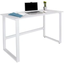 HJh-OFFICE Schreibtisch Workspace Light I 830079, Maße: 120 X 60cm, Weiß -Geschäft Für Bürobedarf eed24409d8ef03080383ecb0b3facd2fe71bcb2d schreibtisch hjh office workspace light i 830079