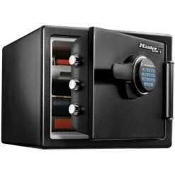 Master Lock Master-Lock Tresor LFW082FTC Schwarz, 34,8 X 41,5cm, Mit Elektronikschloss, 35,7kg