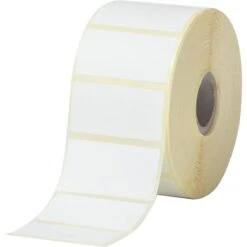 Brother Brother-Etiketten BDE-1J044076-066, Weiß, 76mm X 44mm, 400 Etiketten, 8 Rollen