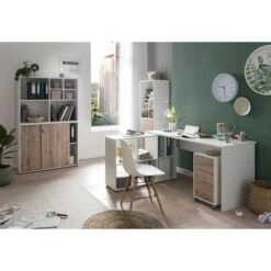 Möbelpartner Schreibtischkombination Serie 400, Mit Sideboard, Weiß -Geschäft Für Bürobedarf f286b32d9256c69a3ac0f52cd7dbd0fa4d5bc4e0 schreibtischkombination moebelpartner serie 400