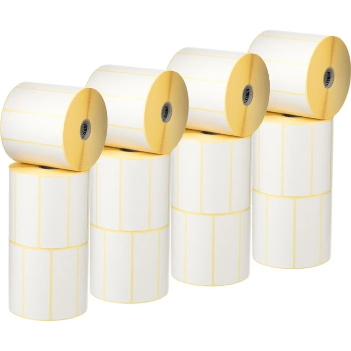 Zebra Thermoetiketten 3003355, PolyPro 4000D, 76,2 X 25,4mm, Kern 19mm, 500 Stück, Thermodirekt, 16 Rollen 4 Zebra Thermoetiketten 3003355, PolyPro 4000D, 76,2 X 25,4mm, Kern 19mm, 500 Stück, Thermodirekt, 16 Rollen – Bild 2