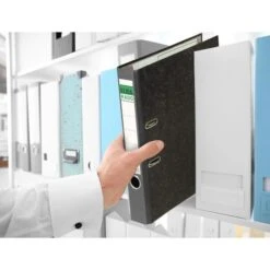 Elba 10404 SW Rado Ordner, A4, Schmal, Karton, Schwarz -Geschäft Für Bürobedarf f8e96d15bfd1ee5c035f33d9bf6735a0125cb7a0 ordner elba 10404 sw rado karton a4 5cm