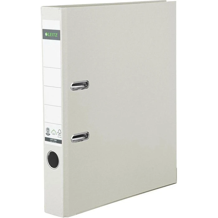 Leitz Ordner 1008-00-01, Vollpapier, Karton, A4, 5,2cm, Weiß 3 Leitz Ordner 1008-00-01, Vollpapier, Karton, A4, 5,2cm, Weiß