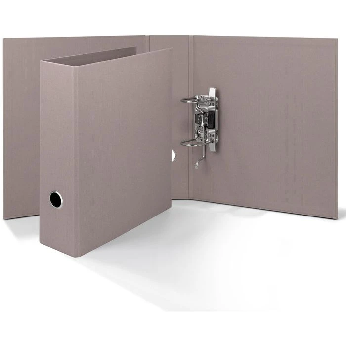 Rössler-Papier Ordner 1317452700 S.O.H.O., Karton, A4, 8,5cm, Taupe 5 Rössler-Papier Ordner 1317452700 S.O.H.O., Karton, A4, 8,5cm, Taupe – Bild 3