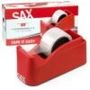 Sax Klebefilmabroller Tape It Easy 0-729-01, Rot, Tischabroller Für Kleberollen 50mm X 66m -Geschäft Für Bürobedarf ff15aad0456467862e01876490f526f1fd854ce8 klebefilmabroller sax tape it easy 0 729 01 rot